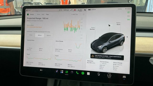 Tesla Model Y 2022 Dual Motor Long Range Suv BP71PVD Grey #5