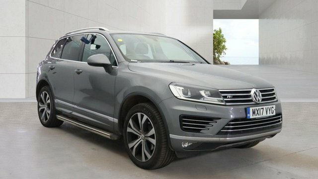 Volkswagen Touareg 2017 3.0 Tdi V6 Bluemotion Tech R-line Suv Die Grey