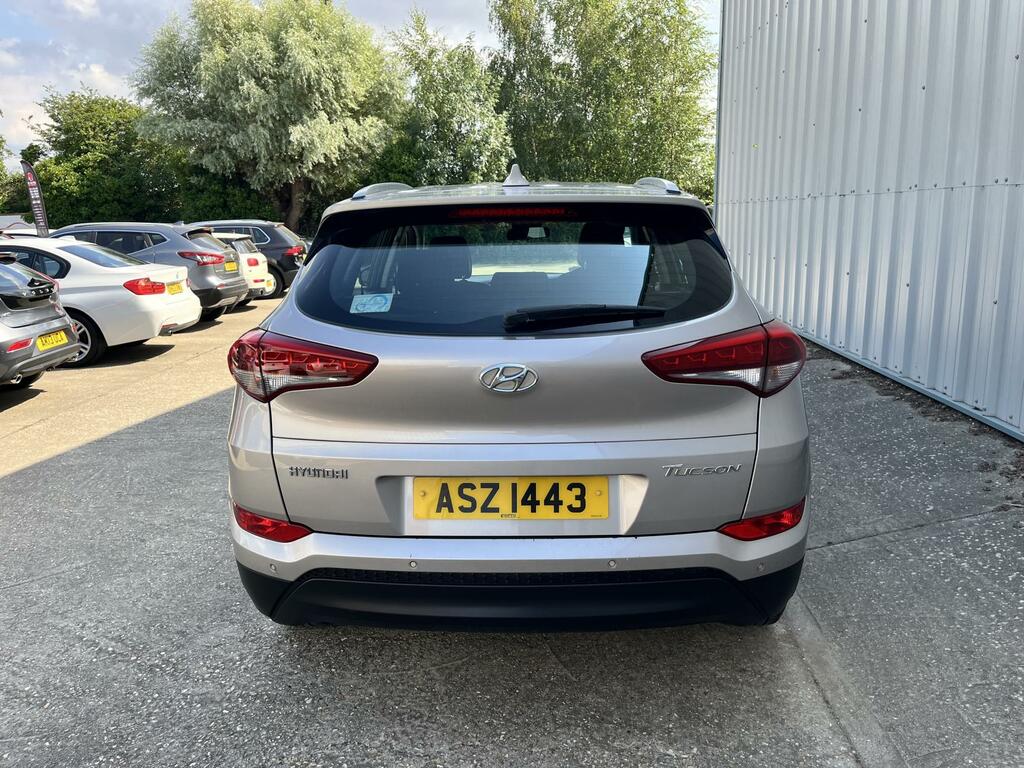 Hyundai Tucson 1.6 Gdi Blue Drive Se Suv Euro 6 ASZ1443 White #4