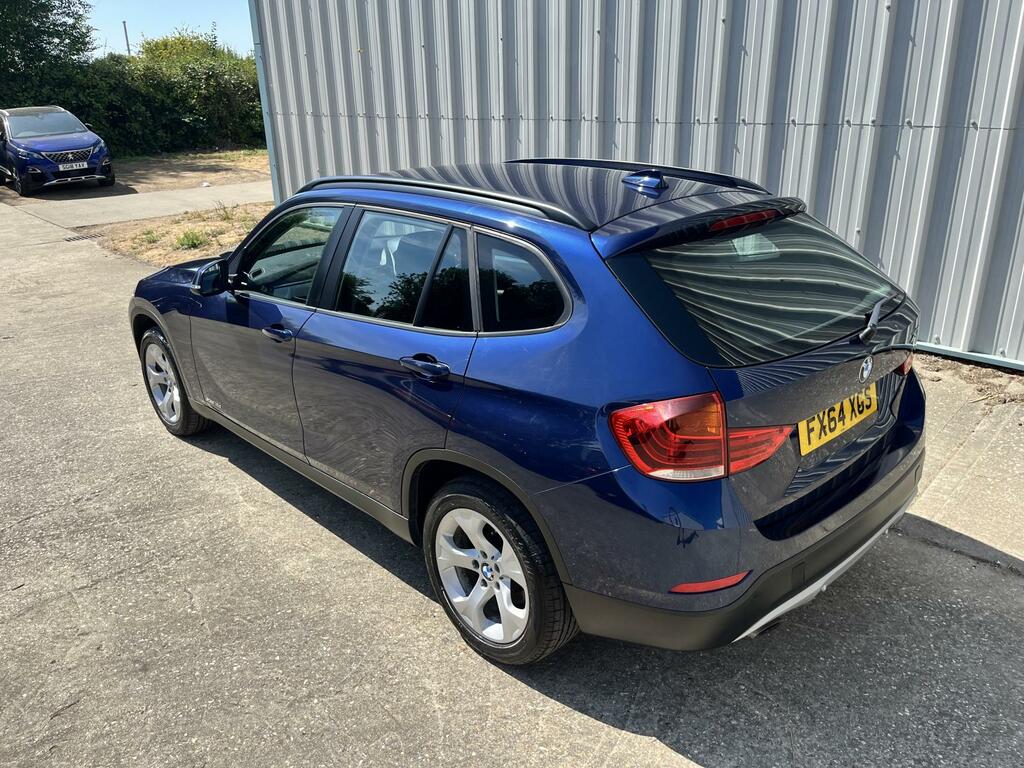 BMW X1 Se Blue #3