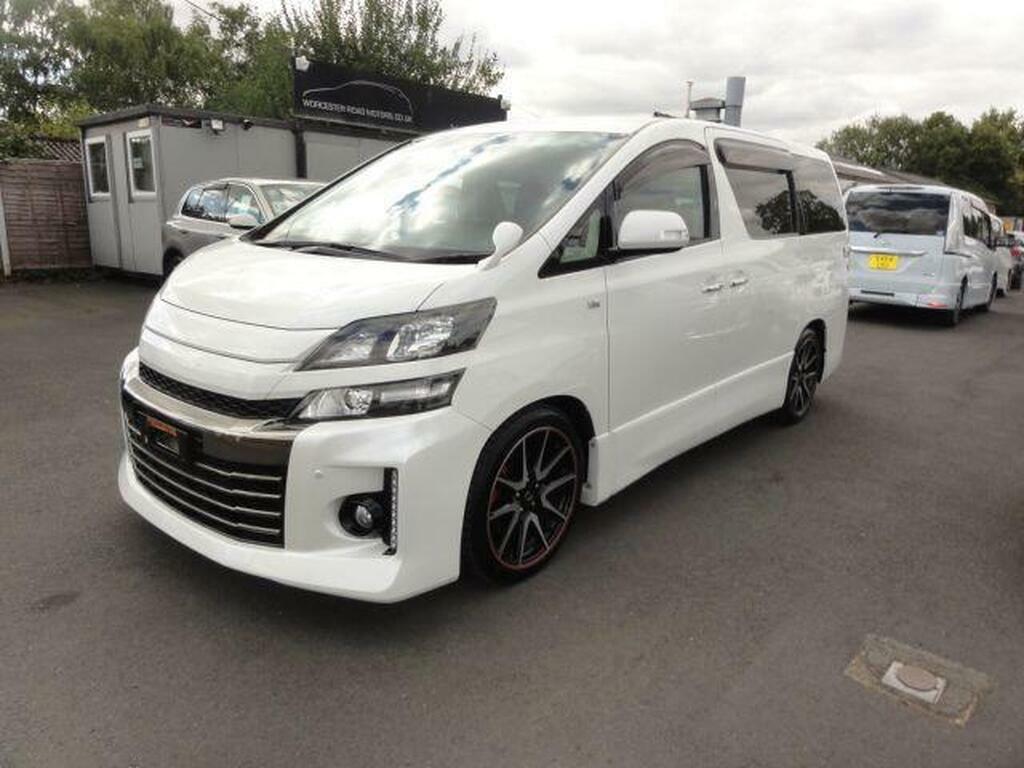 Toyota Vellfire 2.4 Hybrid Efour White #9