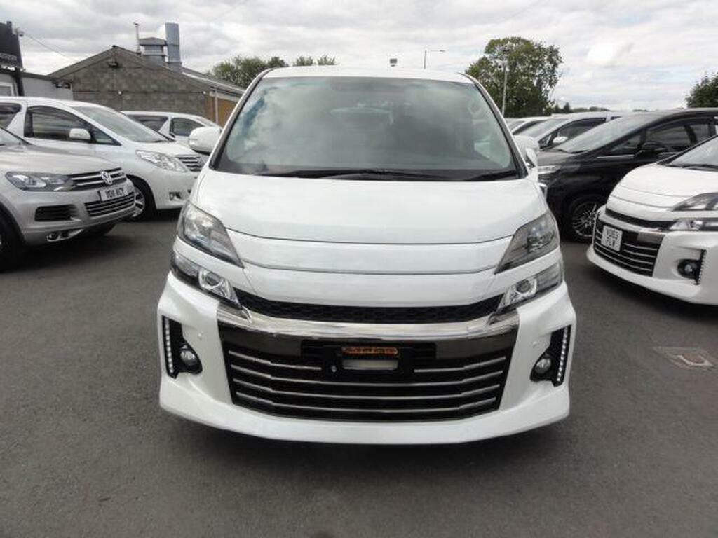 Toyota Vellfire 2.4 Hybrid Efour White #7