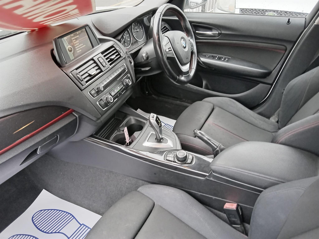 BMW 1 Series 2.0 116D Sport Hatchback 116 Ps White #22