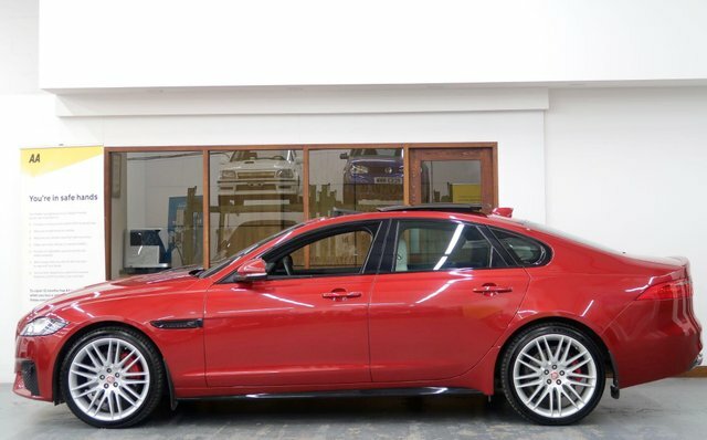 Jaguar XF V6 S Saloon Red #6