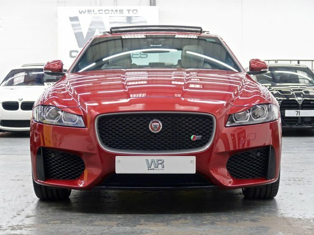 Jaguar XF V6 S Saloon Red #4