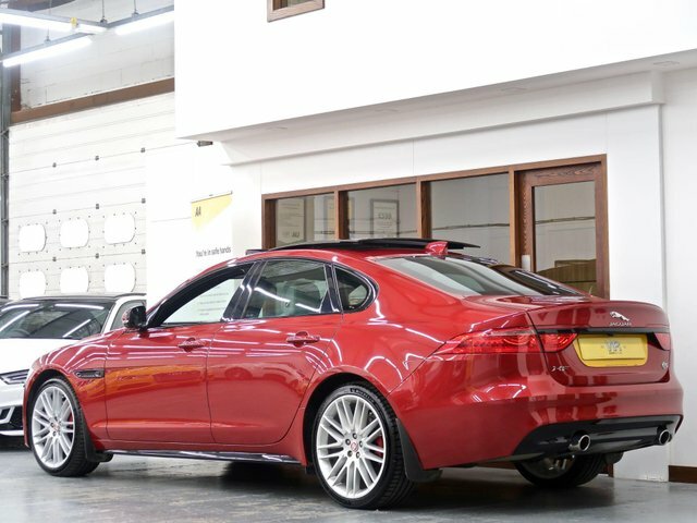 Jaguar XF V6 S Saloon Red #3