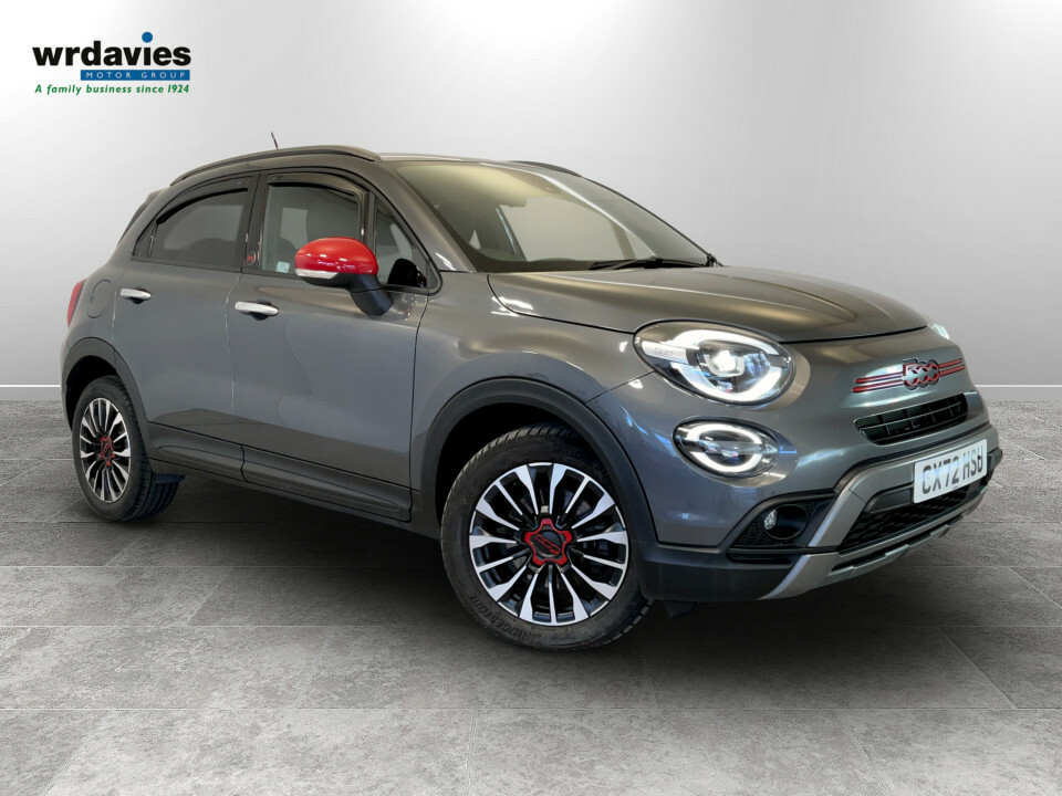 Fiat 500X 1.5 Hybrid 48V Red Ddct Grey