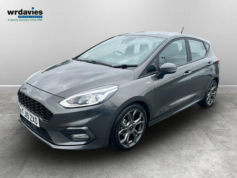 Ford Fiesta 1.0T Ecoboost 125 St-line - Sat Nav Low Mile FJ19ZXO Grey #3