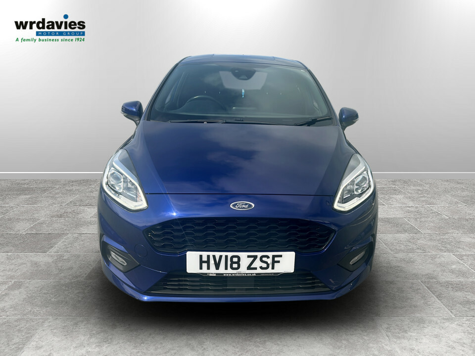 Ford Fiesta 1.0T Ecoboost 140 St-line - Low Mileage Grea HV18ZSF Blue #2