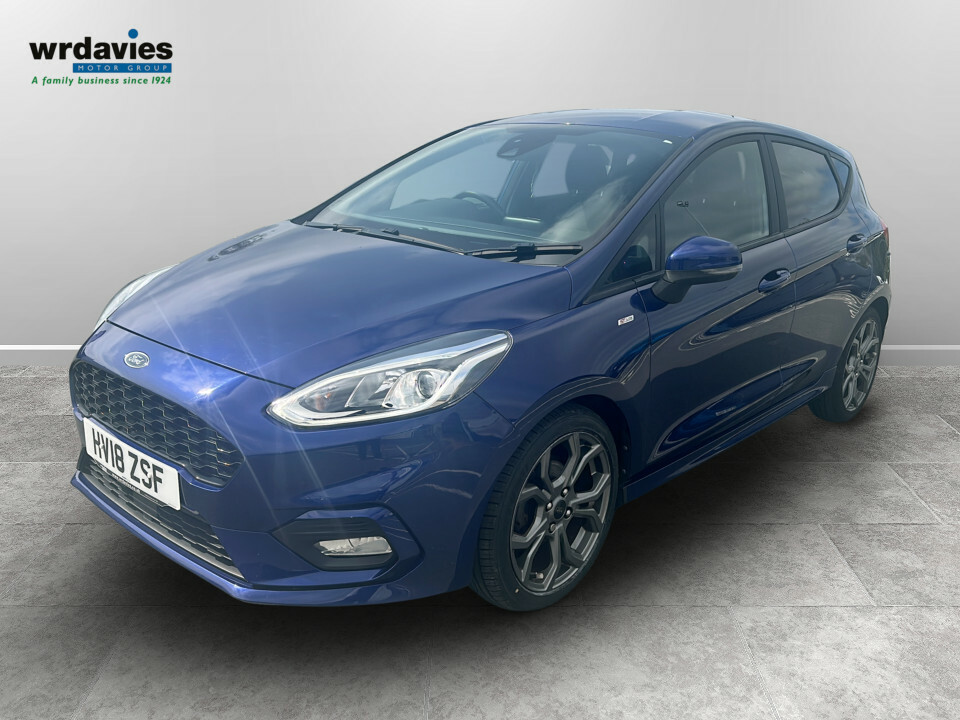 Ford Fiesta 1.0T Ecoboost 140 St-line - Low Mileage Grea HV18ZSF Blue #3