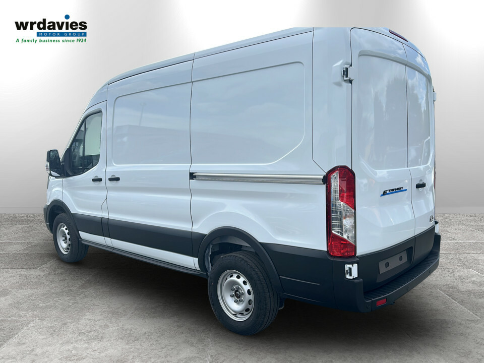Ford Transit Custom 135Kw 68Kwh H2 Leader Van Dap - Delivery Mi CY26FFM White #5