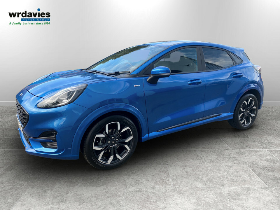 Ford Puma 1.0 Ecoboost Hybrid Mhev St-line X Blue #4