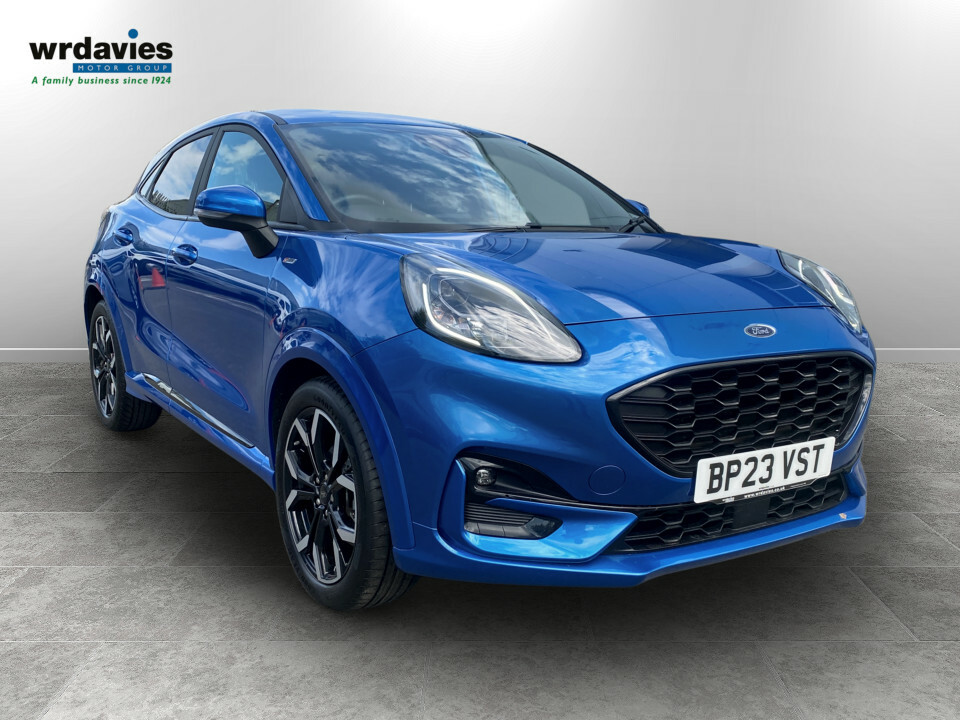 Ford Puma 1.0 Ecoboost Hybrid Mhev St-line X Blue