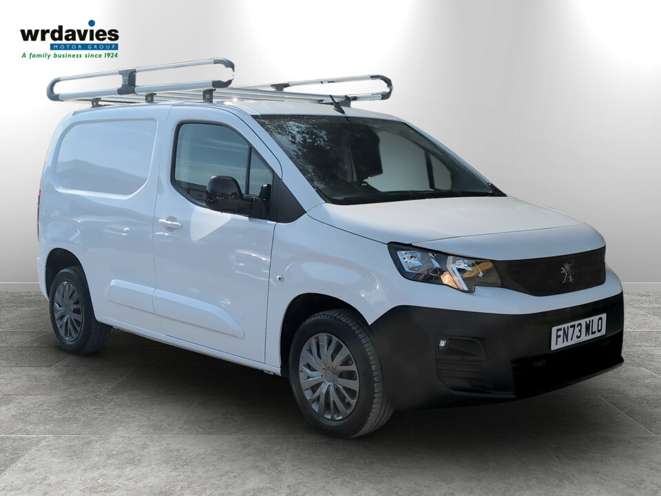 Peugeot Partner 1000 1.5 Bluehdi 100 Asphalt Premium Van White