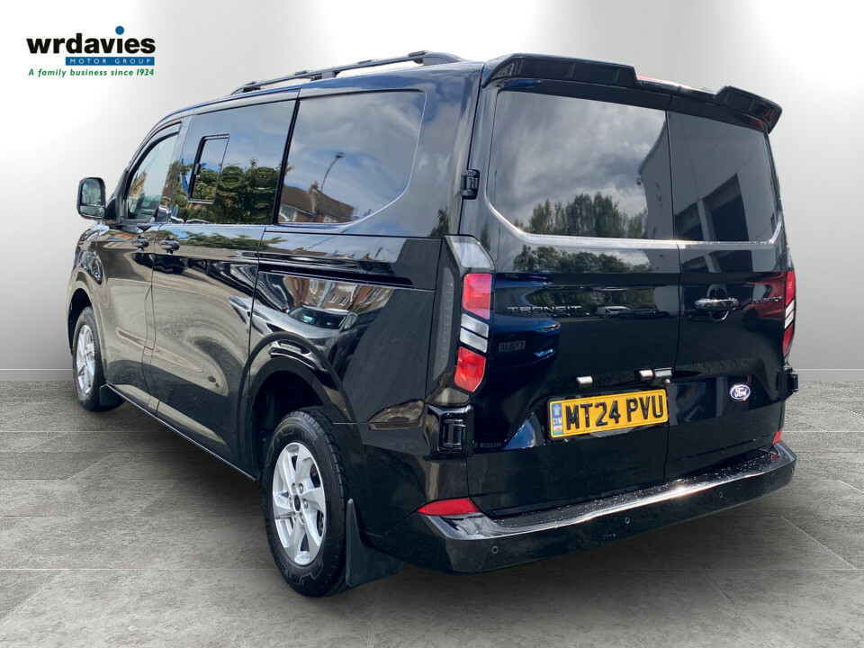 Ford Transit Custom 2.0 Ecoblue 136Ps H1 Van Limited MT24PVU Black #6