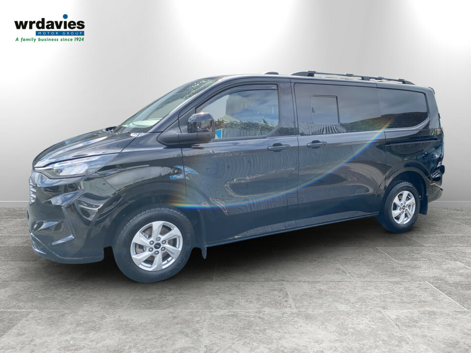 Ford Transit Custom 2.0 Ecoblue 136Ps H1 Van Limited MT24PVU Black #4