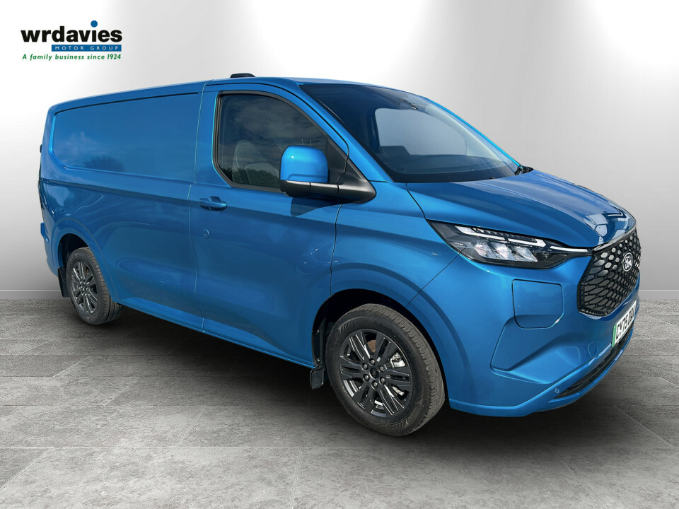 Ford Transit Custom 100Kw 65Kwh H1 Van Limited - Del Miles Sat Blue