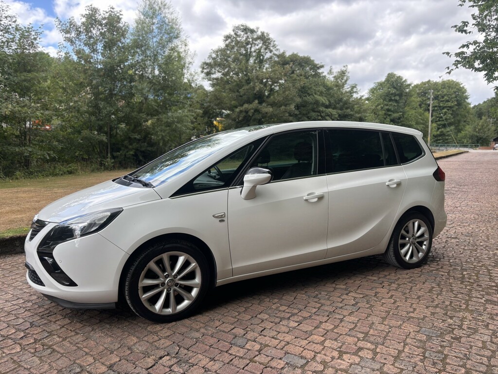 Vauxhall Zafira Tourer 1.4 I Turbo Elite White #5