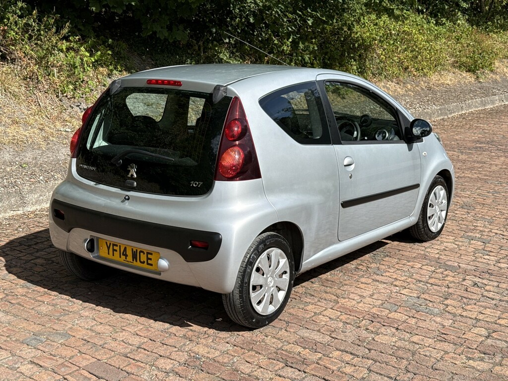 Peugeot 107 1.0 12V Active Silver #6