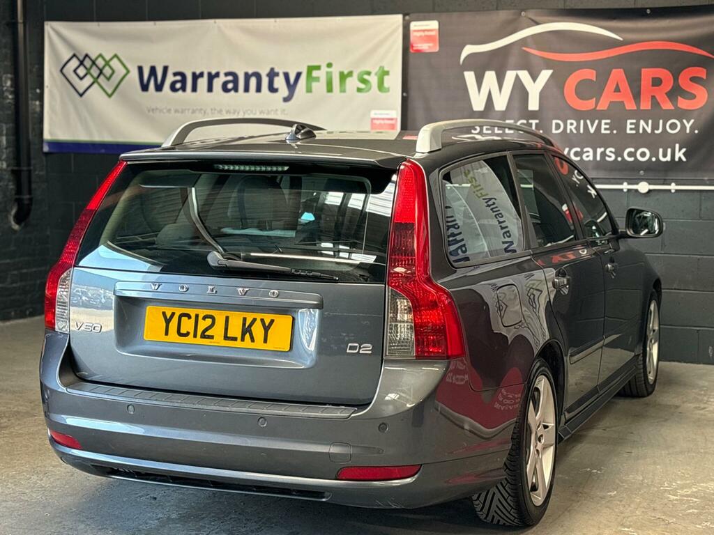 Volvo V50 Estate 1.6D Drive Es Euro 4 Ss 201261 Grey #8