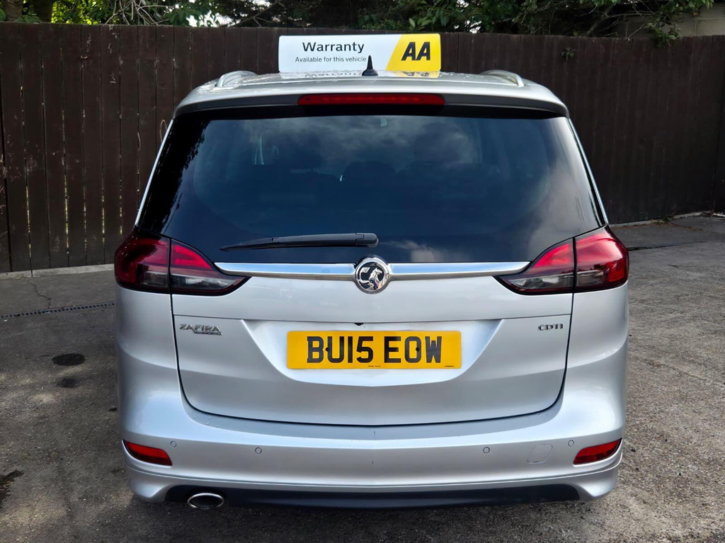 Vauxhall Zafira Tourer 2.0 Cdti Se Euro 6 Silver #6