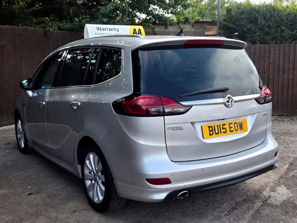 Vauxhall Zafira Tourer 2.0 Cdti Se Euro 6 Silver #4