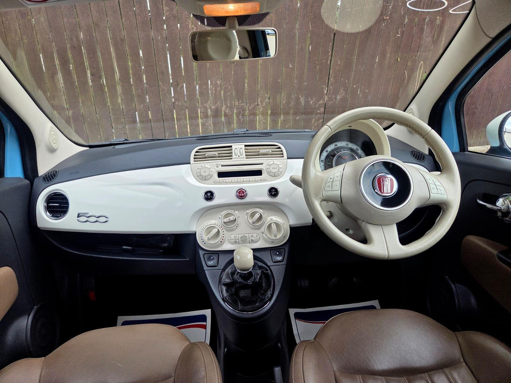 Fiat 500 1.2 Lounge Euro 6 Ss Blue #9