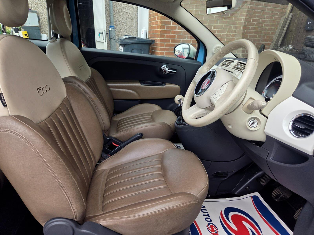 Fiat 500 1.2 Lounge Euro 6 Ss Blue #10