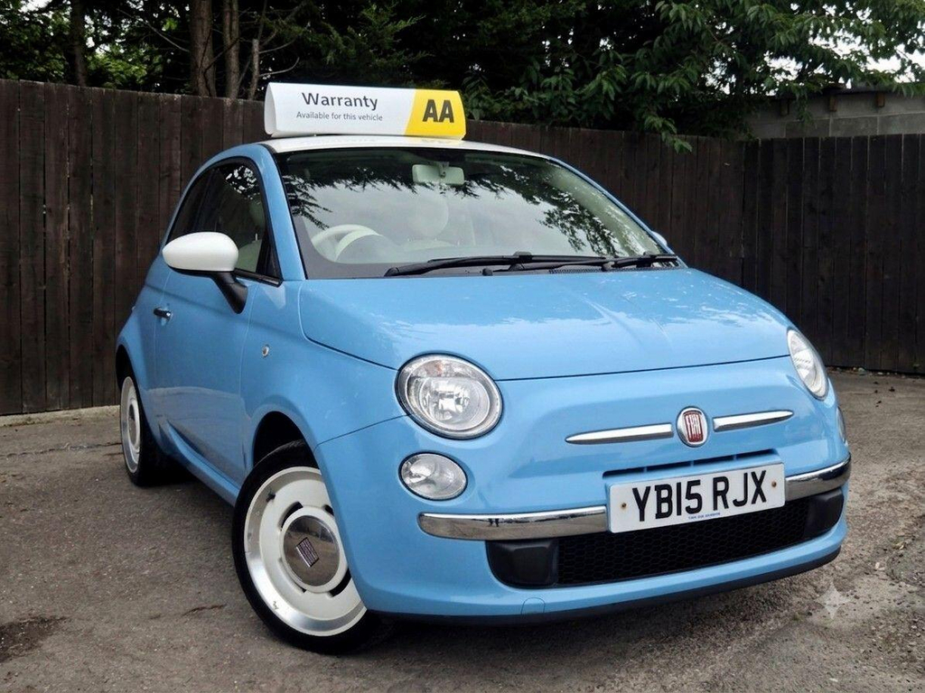 Fiat 500 1.2 Lounge Euro 6 Ss Blue #1