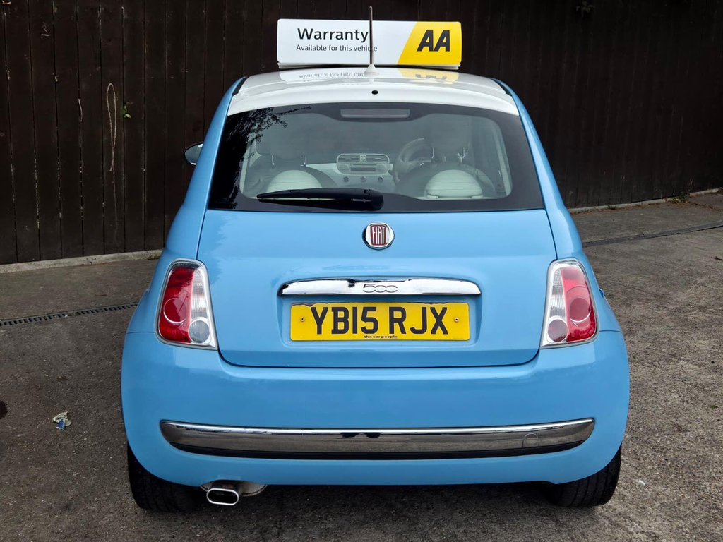 Fiat 500 1.2 Lounge Euro 6 Ss Blue #6