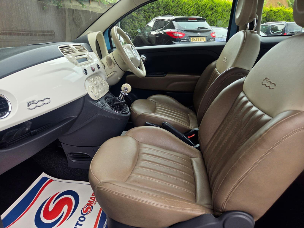 Fiat 500 1.2 Lounge Euro 6 Ss Blue #17