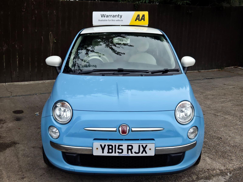 Fiat 500 1.2 Lounge Euro 6 Ss Blue #2