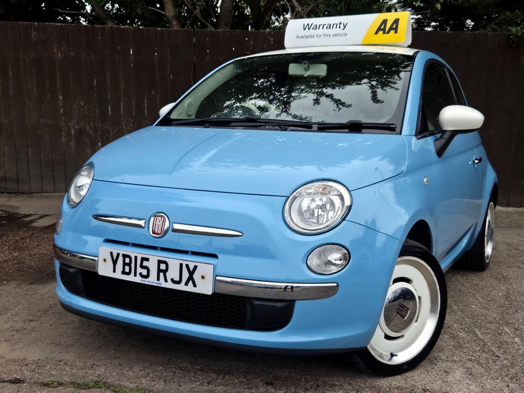 Fiat 500 1.2 Lounge Euro 6 Ss Blue #3