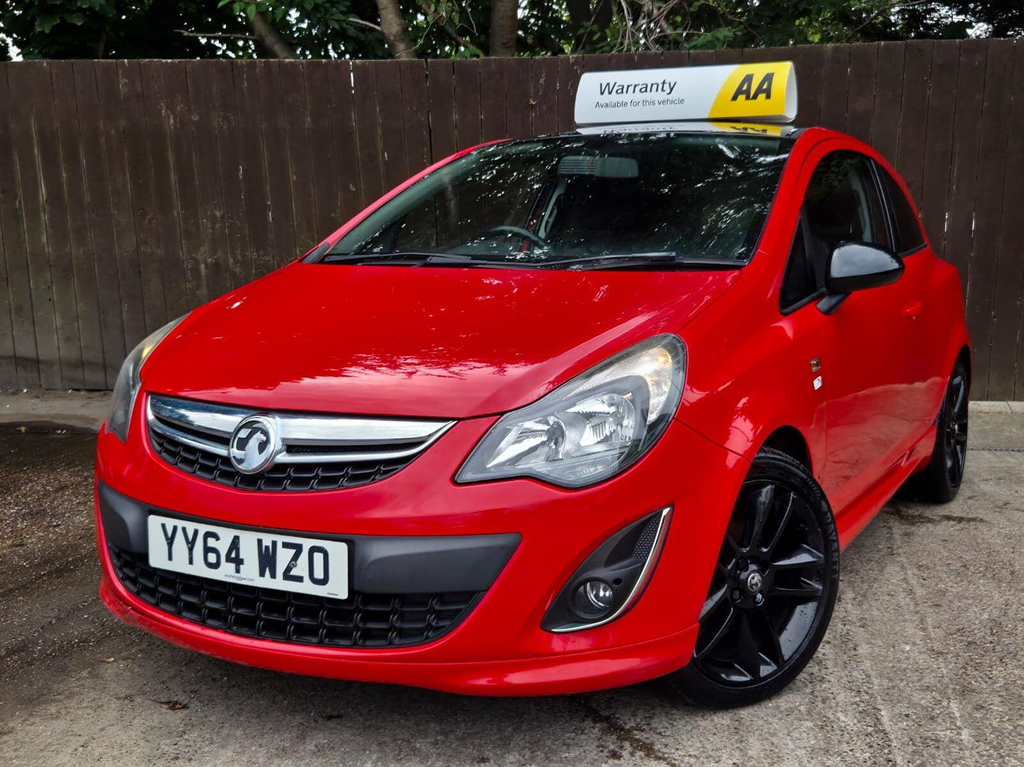Vauxhall Corsa 1.2 16V Limited Edition Euro 5 Red #3