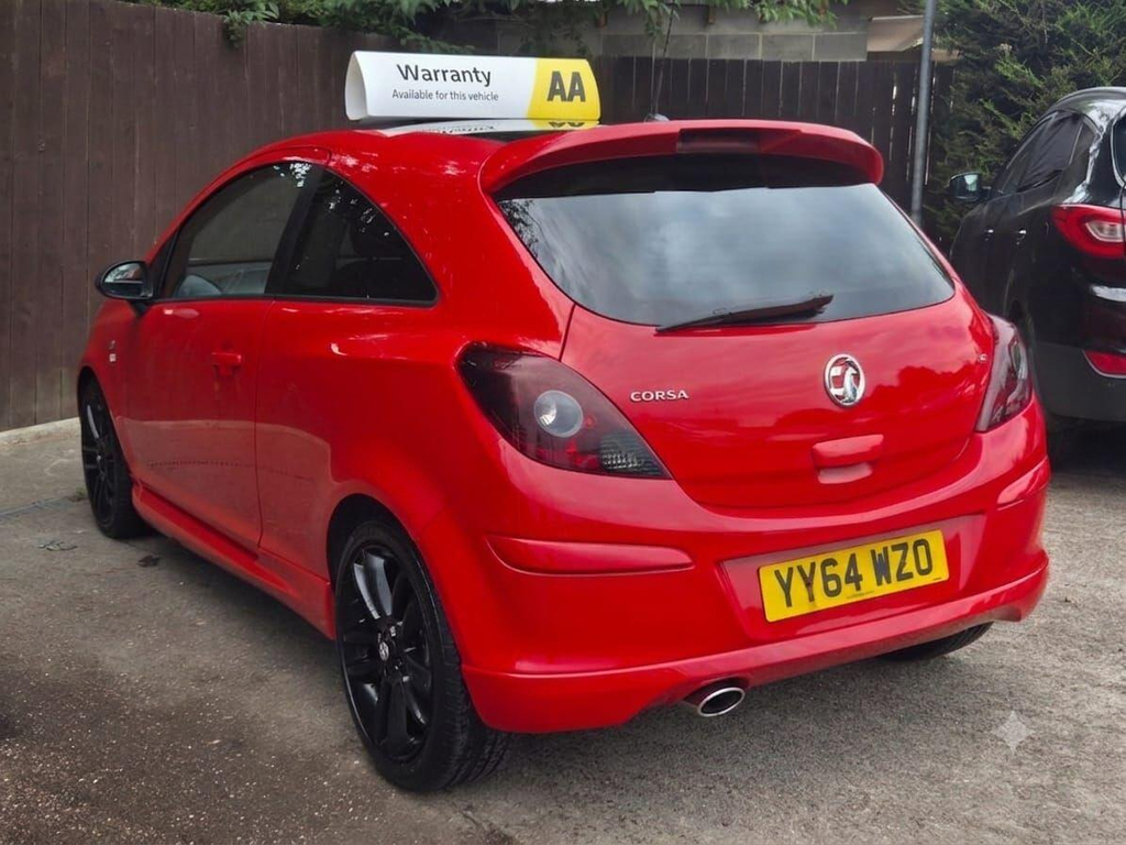 Vauxhall Corsa 1.2 16V Limited Edition Euro 5 Red #4