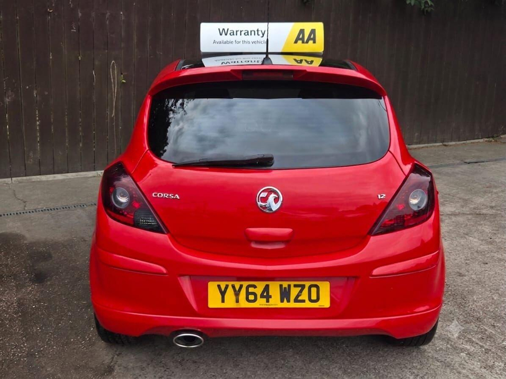 Vauxhall Corsa 1.2 16V Limited Edition Euro 5 Red #6
