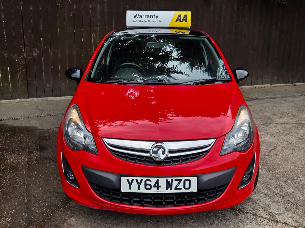 Vauxhall Corsa 1.2 16V Limited Edition Euro 5 Red #2
