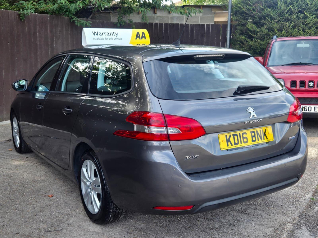 Peugeot 308 SW 1.6 Bluehdi Active Euro 6 Ss Grey #4