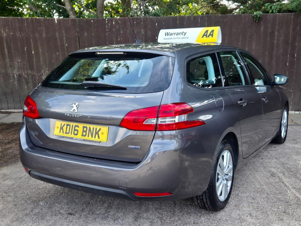 Peugeot 308 SW Gt Line Blue #8