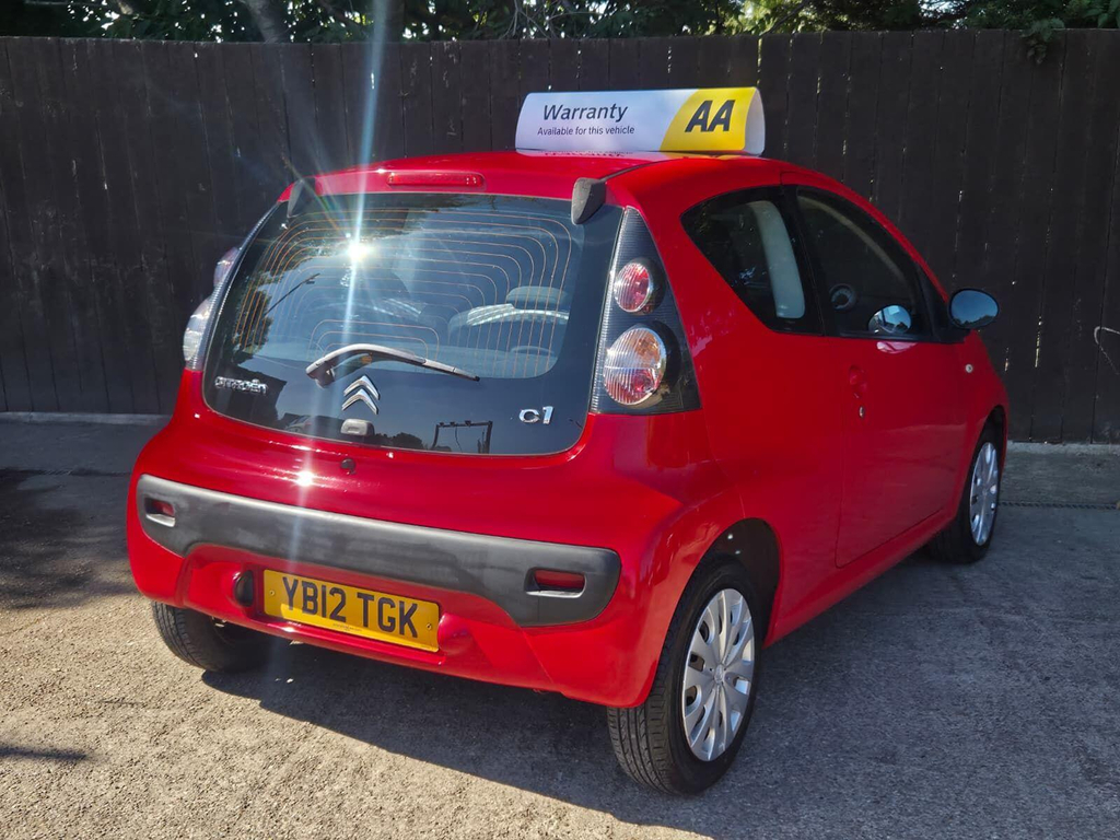 Citroen C1 1.0I Vtr 20 Tax Ulez Air Con Low Insu White #8