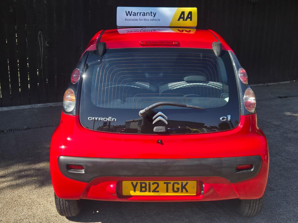 Citroen C1 1.0I Vtr Euro 5 Red #6
