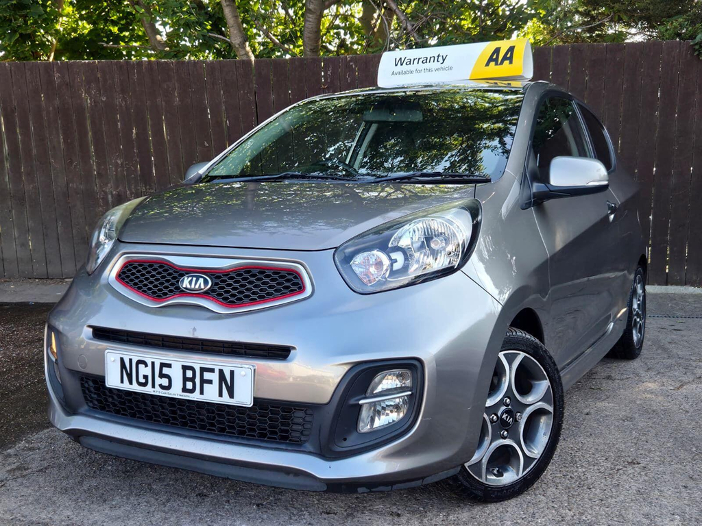 Kia Picanto 1.0 2015,0 Road Tax,67mpg,group 3 Insurance,servic White #3