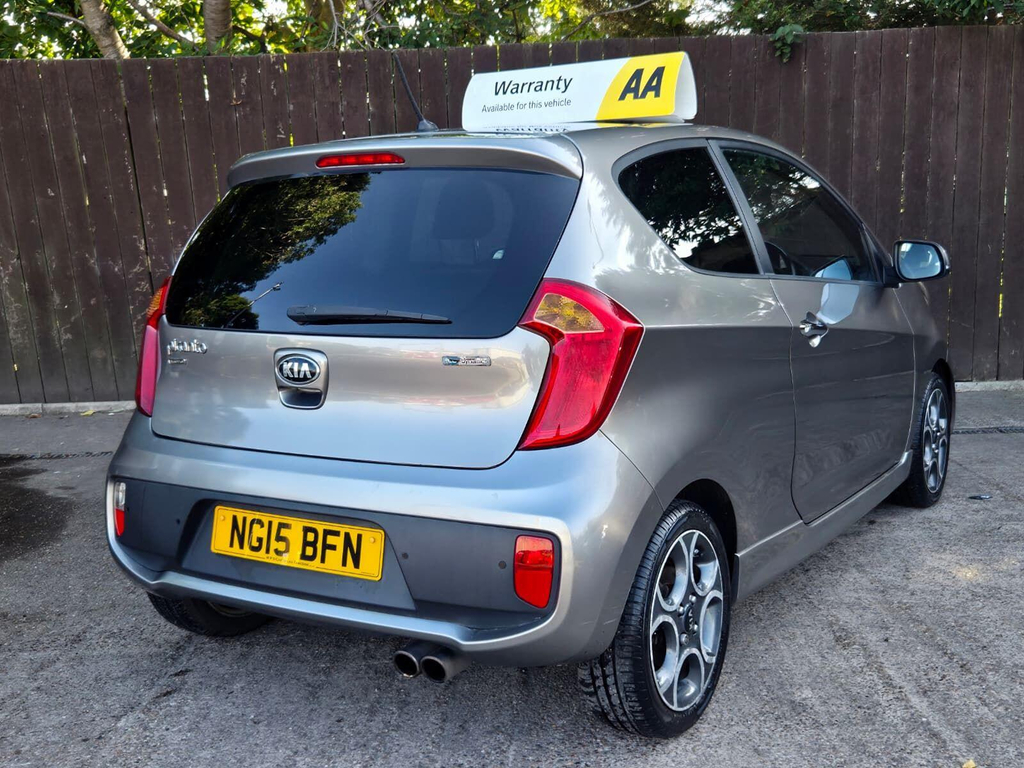 Kia Picanto 1.0 2015,0 Road Tax,67mpg,group 3 Insurance,servic White #8