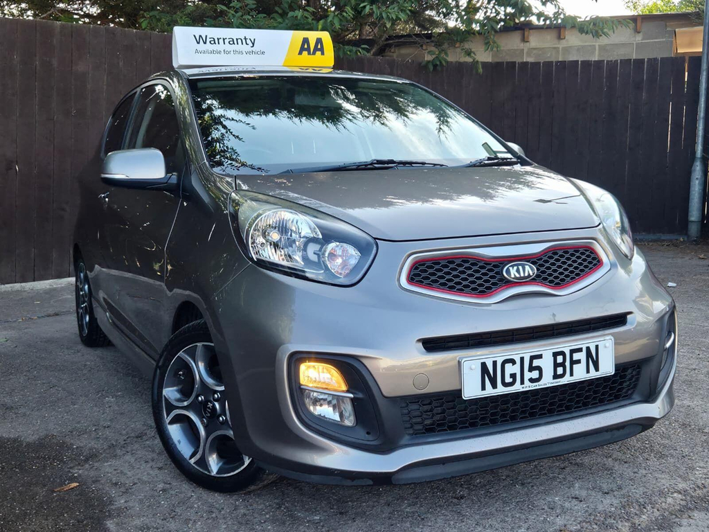 Kia Picanto 1.0 2015,0 Road Tax,67mpg,group 3 Insurance,servic White #1