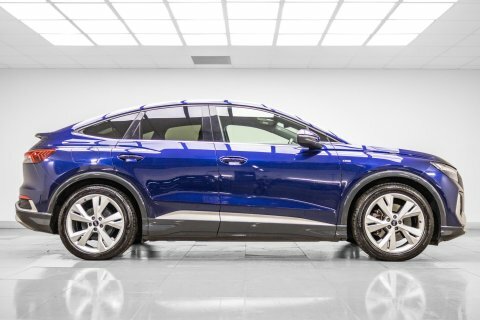 Audi Q4 E Tron 40 S Line Blue #6
