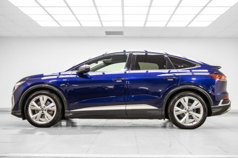 Audi Q4 E Tron 40 S Line Blue #2
