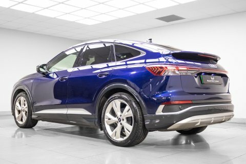 Audi Q4 E Tron 40 S Line Blue #4