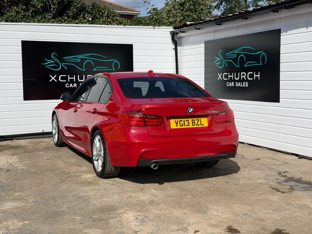 BMW 3 Series 2.0 320D M Sport Euro 5 Ss Red #4