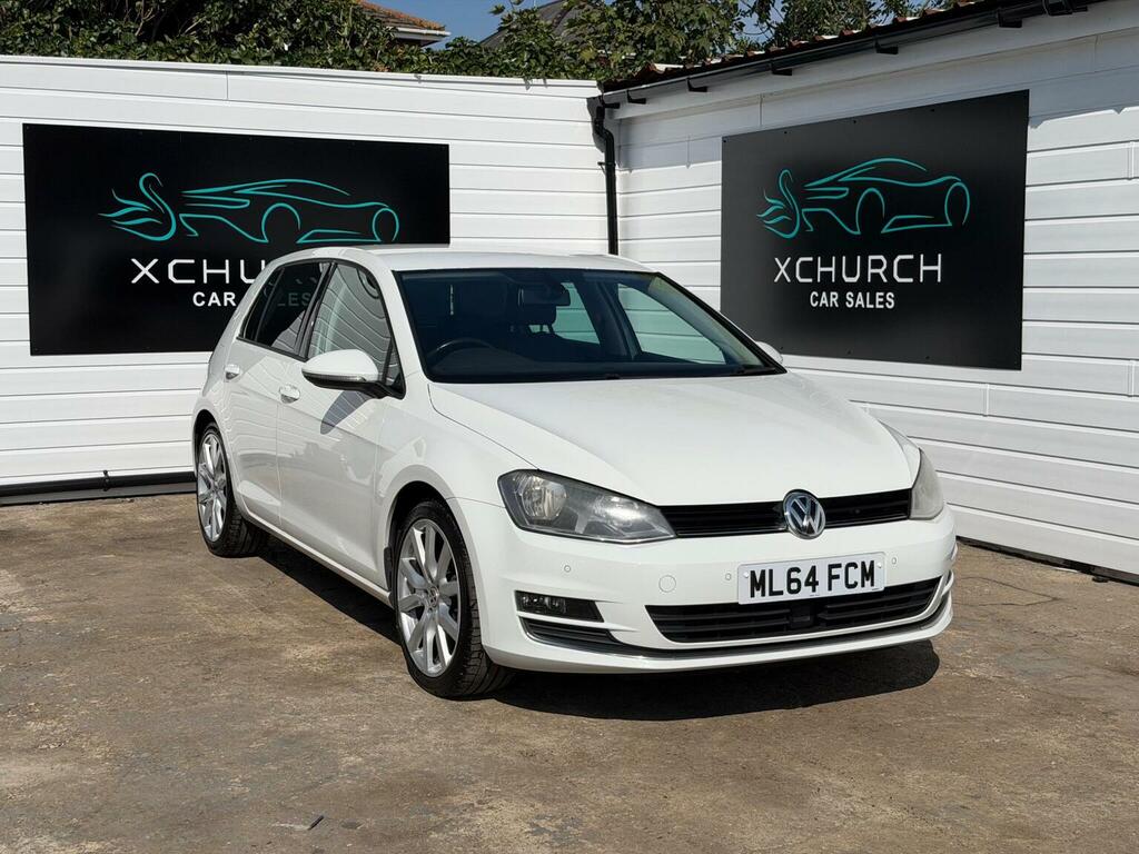 Volkswagen Golf 2.0 Tdi Bluemotion Tech Gt Dsg Euro 5 Ss White