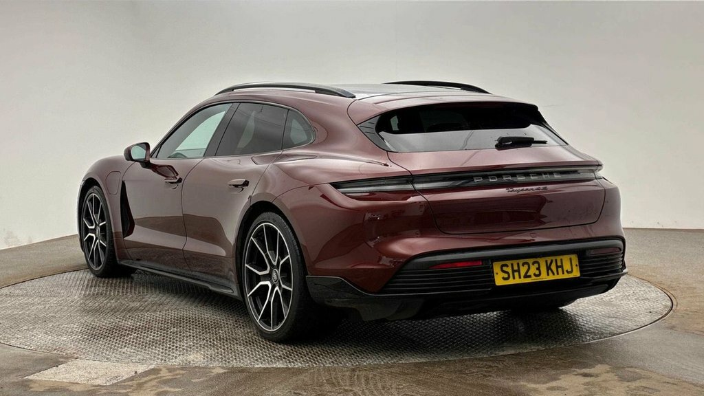 Porsche Taycan Estate Red #2